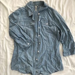 Chambray button up